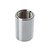 Chrome Internal 10mm Threaded Coupler 19mm Long