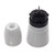 BC | B22 | Bayonet Cap White Lampholder with Snap On Cap 10mm