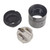 ES | E27 | Edison Screw Bronze Plain Lampholder with 1/2" Fixing