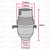 BC | B22 | Bayonet Cap Old English Switched Safer Lampholder 10mm Entry
