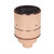 ES | E27 | Edison Screw Plain Copper Lampholder with 10mm Fixing