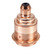 ES | E27 | Edison Screw Copper Threaded Lampholder with Cord Grip