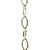 Steel Brass Plated Decorative Gothic Chain