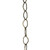 Steel Antique Brass Plated Decorative Gothic Chain