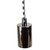 ES | E27 | Edison Screw Black Pearl Lampholder Cup and Cord Grip