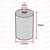 ES | E27 | Edison Screw Chrome Lampholder Cup and Cord Grip