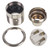 ES | E27 | Edison Screw Nickel Threaded Lampholder with 20mm Base Thread