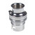BC | B22 | Bayonet Cap Chrome Lampholder with 20mm Base Thread