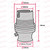 BC | B22 | Bayonet Cap Chrome Lampholder with 20mm Base Thread