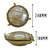 Grand Cabin Bulkhead (Satin Nickel)