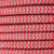 Red and Grey Round ZigZag 3 Core Fabric Cotton Cable 4545789