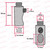 Bronze Side Entry Cord Grip for Side Wiring of a Lampholder