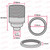 ES | E27 | Edison Screw Brass Threaded Lampholder with 1/2" Base Fixing