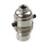 BC | B22 | Bayonet Cap Nickel Switched Lampholder 1/2" Entry