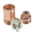 SES | E14 | Small Edison Screw Plain Copper Lampholder with 10mm Entry