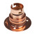 BC | B22 | Bayonet Cap Copper Batten Lampholder with 52mm Base