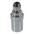 SES | E14 | Small Edison Screw Chrome Plain Lampholder with Cord Grip