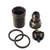 SES | E14 | Small Edison Screw Antique Brass Threaded Lampholder with Cord Grip and Shade Rings