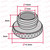 10mm Knurled Grommet Bronze 5622913
