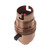 BC | B22 | Bayonet Cap Copper Switched Safer Lampholder 10mm Entry