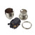 BC | B22 | Bayonet Cap Nickel Switched Lampholder 10mm Entry with Stem Lock