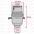 BC | B22 | Bayonet Cap Old English Switched Lampholder 10mm Entry with Stem Lock