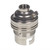 BC | B22 | Bayonet Cap Nickel Un-Switched Lampholder 10mm Entry
