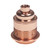 ES | E27 | Edison Screw Copper Threaded Lampholder with 10mm Base Fixing