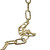 Brass Plated Welded Link 21mm Lighting Chain 7713845