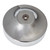 Chrome Metal Ceiling Cap 100mm With Grommet 8414059