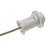 SES Flat Base White Lampholder with Gold In Line Switch 10542486