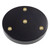 200mm Black Ceiling Rose with 4 10mm Holes 8515703