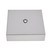 Square 100mm x 100mm Ceiling Rose White 11747145