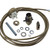 Ceramic Side Entry Wiring Kit with Switched BC | B22 Lampholder