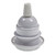 ES | E27 | Edison Screw White Half Threaded Lampholder for Ceiling Lights