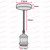 Polished Brass 6" Threaded E27 Pendant Light Fitting Class 2