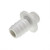 White Nipple With 10mm Male Thread 15mm Long