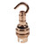 BC | B22 | Bayonet Cap Lampholder with Hook Copper