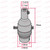 BC | B22 | Bayonet Cap Chrome Switched Lampholder with Cord Grip