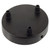 Black 3 Hole 120mm Ceiling Rose Kit