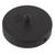 Black Single Hole 120mm Ceiling Rose Kit