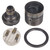 ES | E27 | Edison Screw Antique Brass Threaded Lampholder with Cord Grip