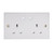 Status Smart Wi-Fi 2 Gang Mains Socket