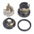 BC | B22 | Bayonet Cap Antique Brass Un-Switched Lampholder 10mm Entry