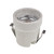 ES | E27 Porcelain Lampholder with Spring Bracket