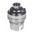 BC | B22 | Bayonet Cap Chrome Un-Switched Lampholder 10mm Entry
