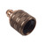 ES | E27 Copper Pendant Lampholder with Decorative Knurled Design