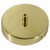 Brass 1 Hole 120mm Ceiling Rose