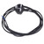 2.5m Black 2 Core Unswitched Cable Cord Set