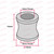 Brass M10 Coupler